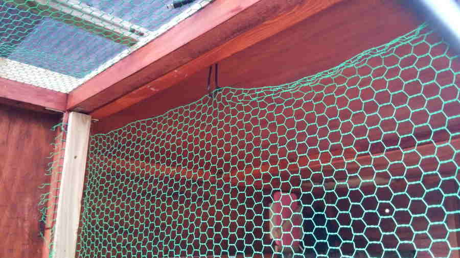 カラス小屋の制作