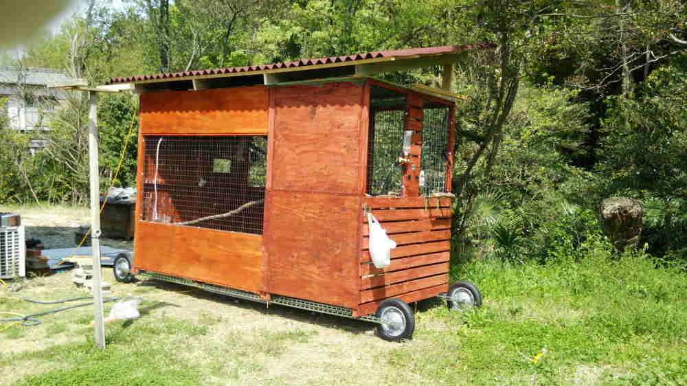 カラス小屋の制作