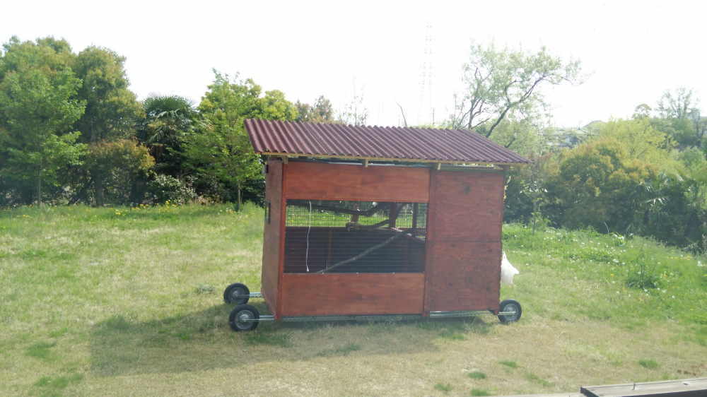 カラス小屋の制作