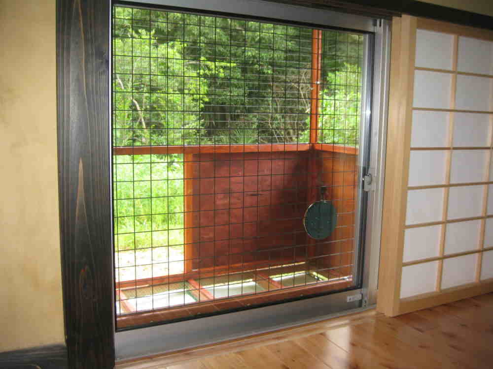 カラス小屋の制作