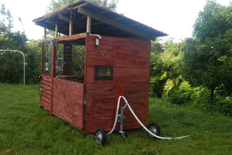 カラス小屋の制作