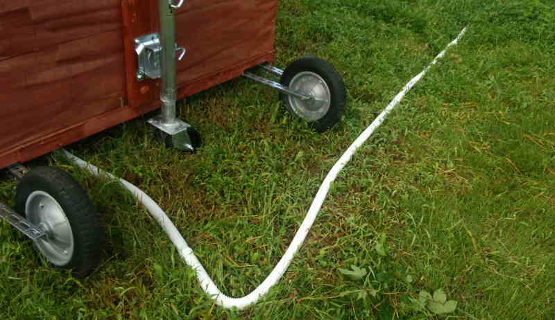 カラス小屋の制作