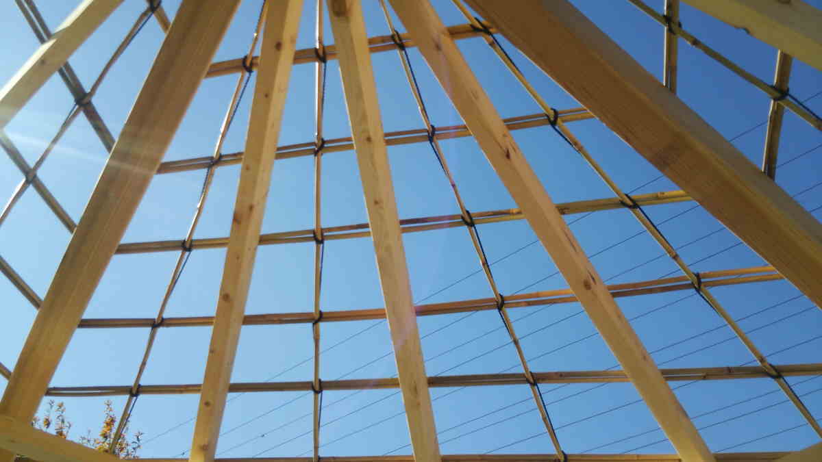 カラス小屋の制作