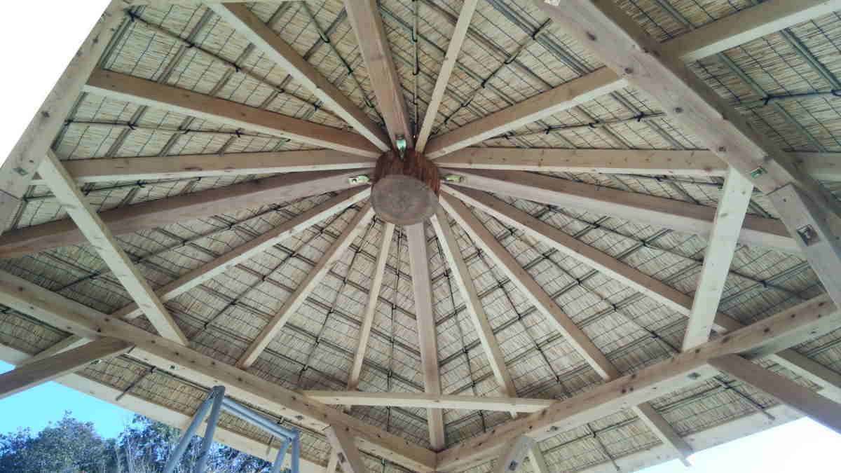 カラス小屋の制作