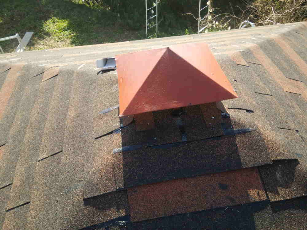 カラス小屋の制作