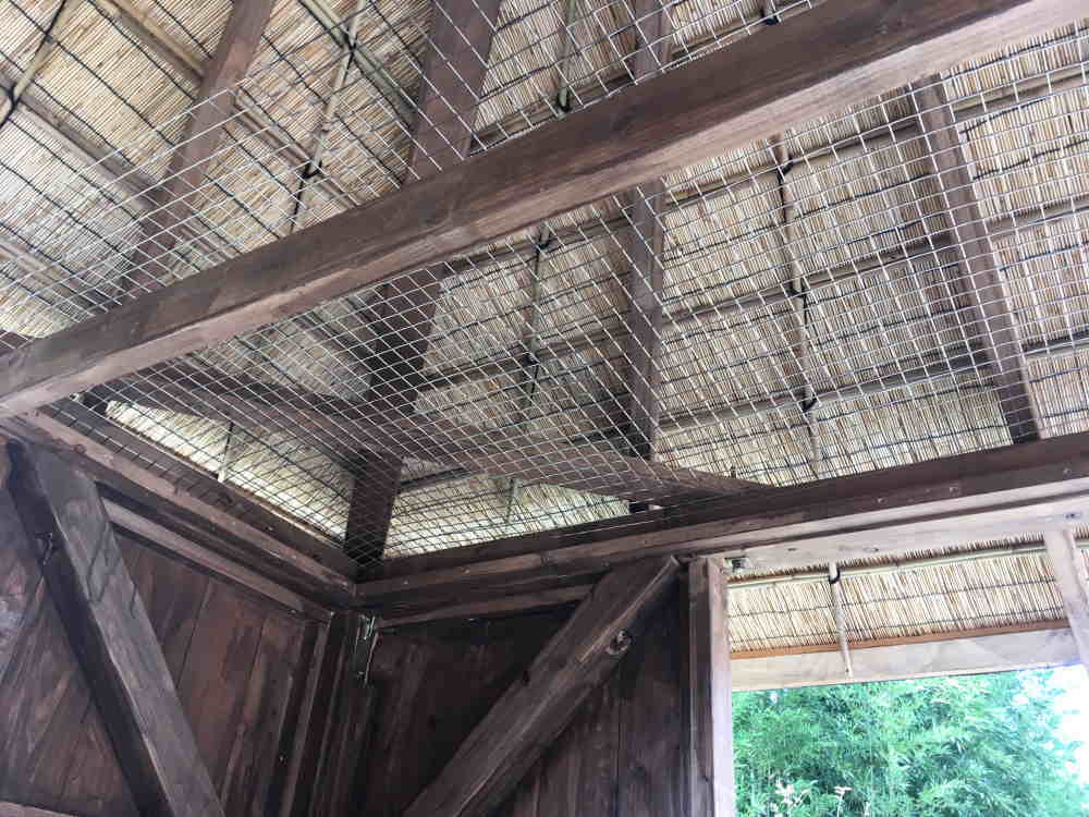 カラス小屋の制作