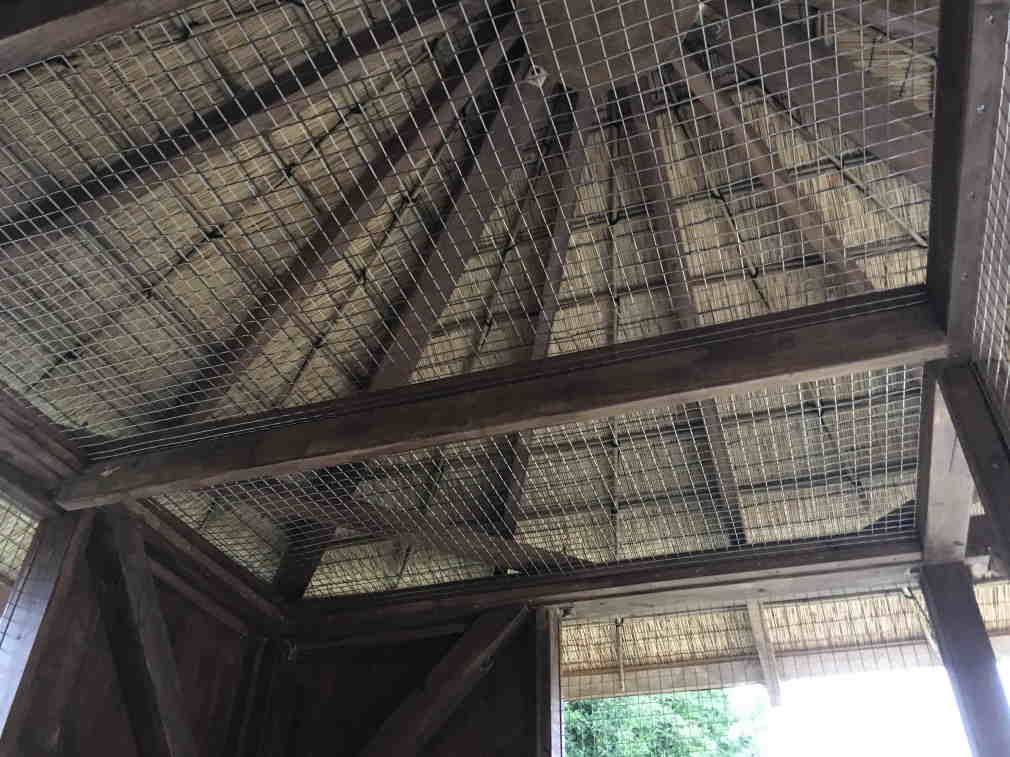 カラス小屋の制作