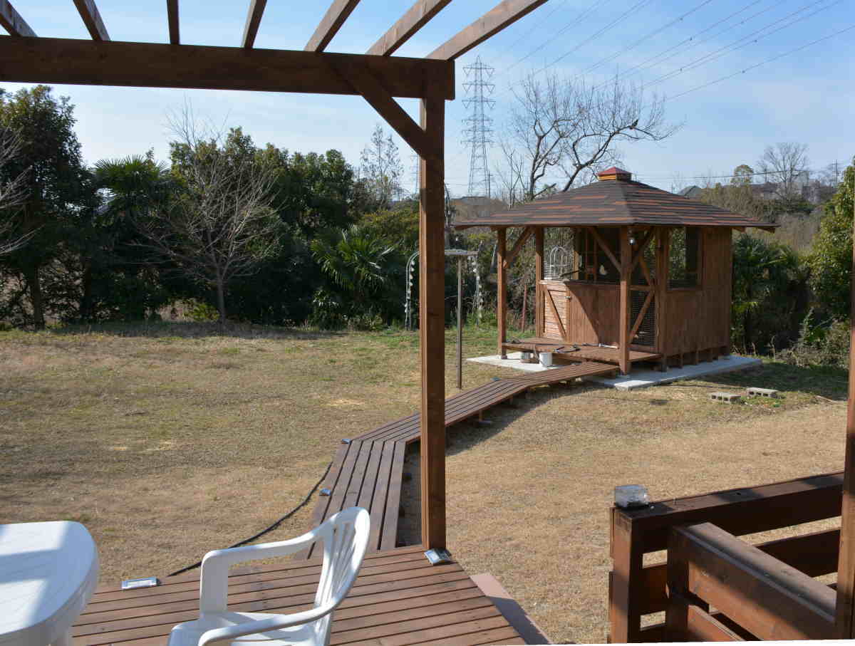 カラス小屋の制作