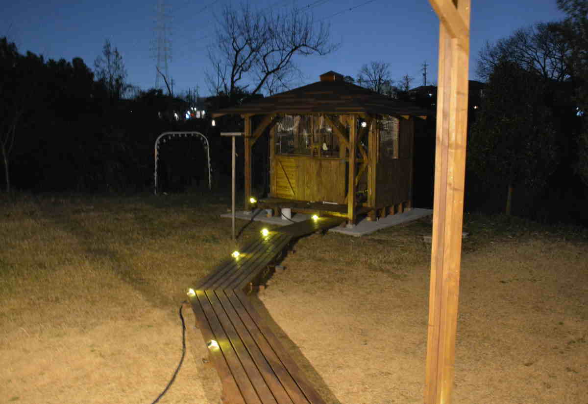 カラス小屋の制作