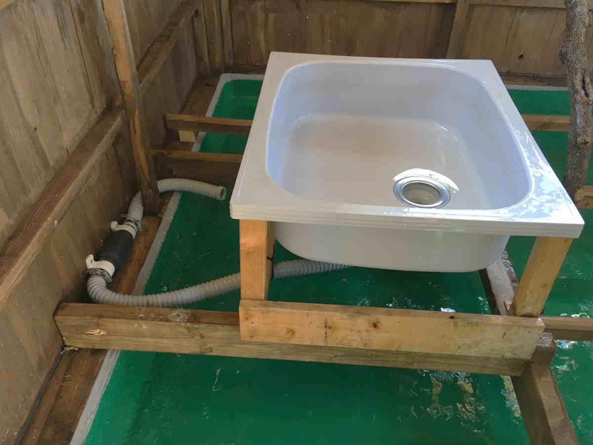 カラス小屋の制作