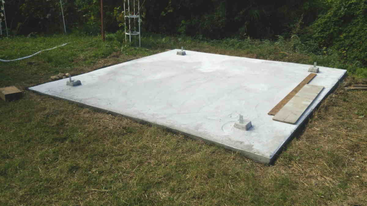 カラス小屋の制作