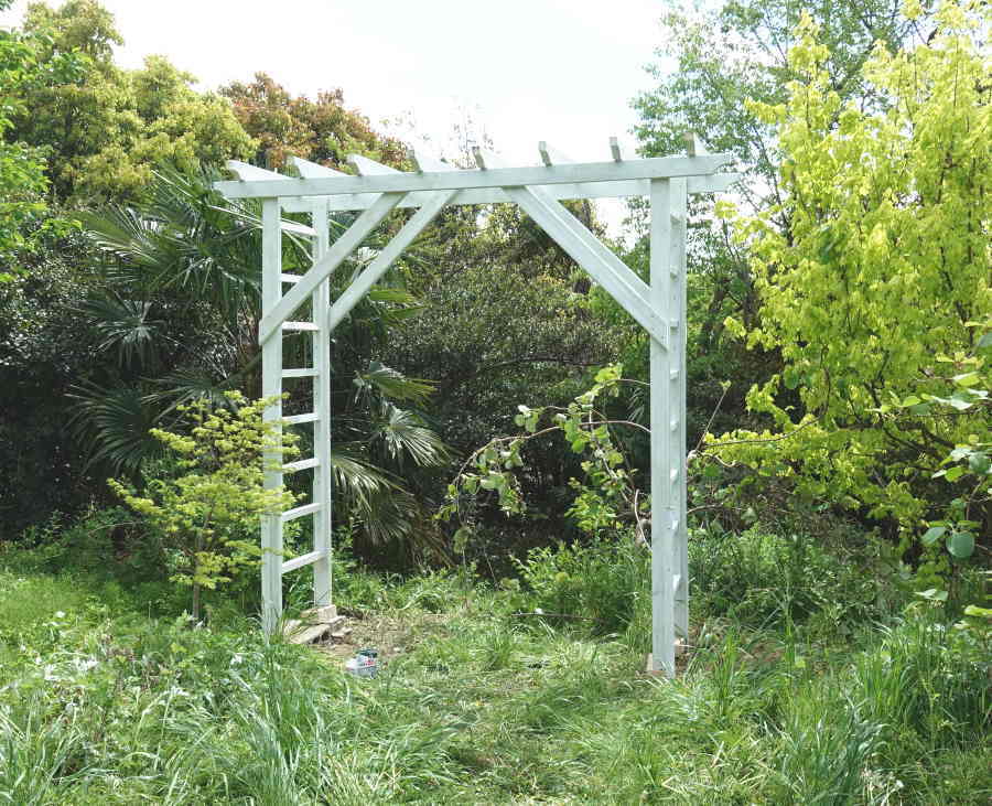 カラスのエサ台