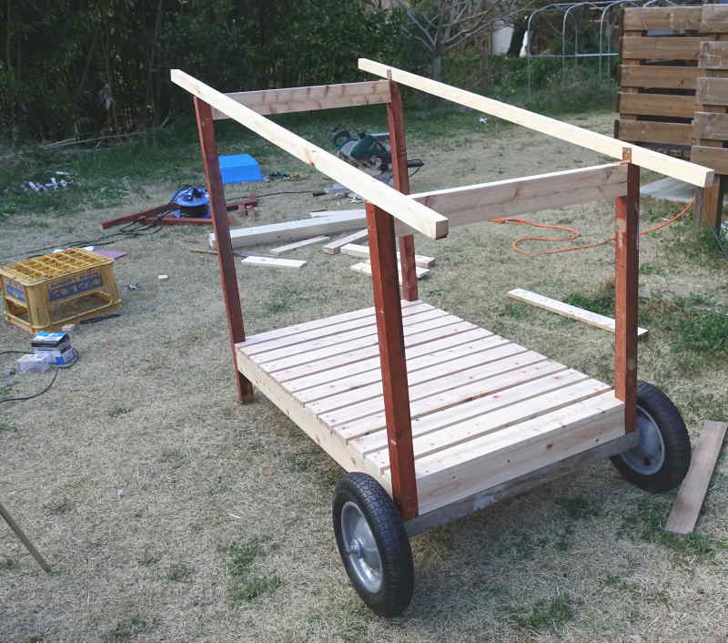 移動式ヤギ小屋