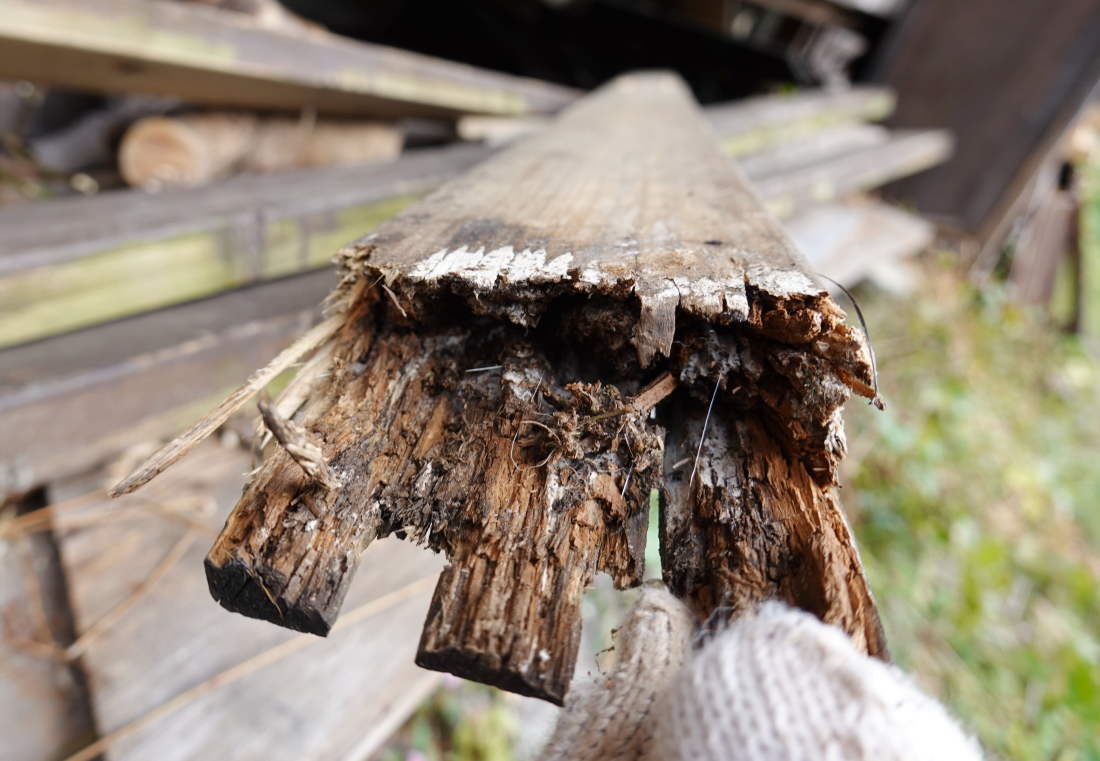 庭の廊下を造る